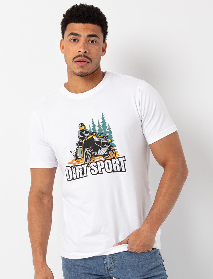 T-shirt imprimé à manches courtes