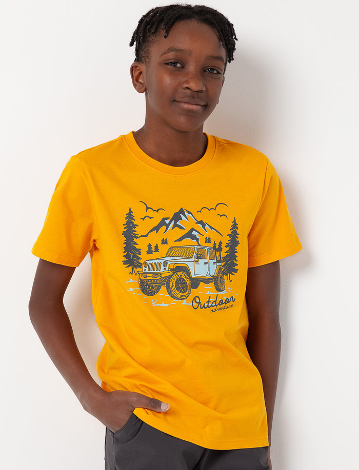 T-shirt imprimé à manches courtes
