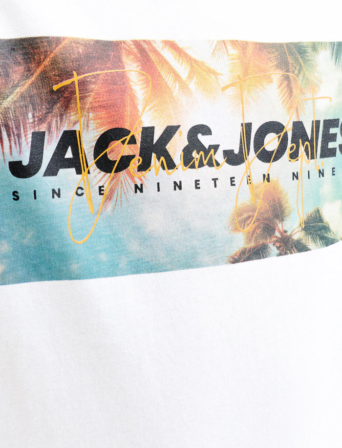 T-shirt imprimé à manches courtes