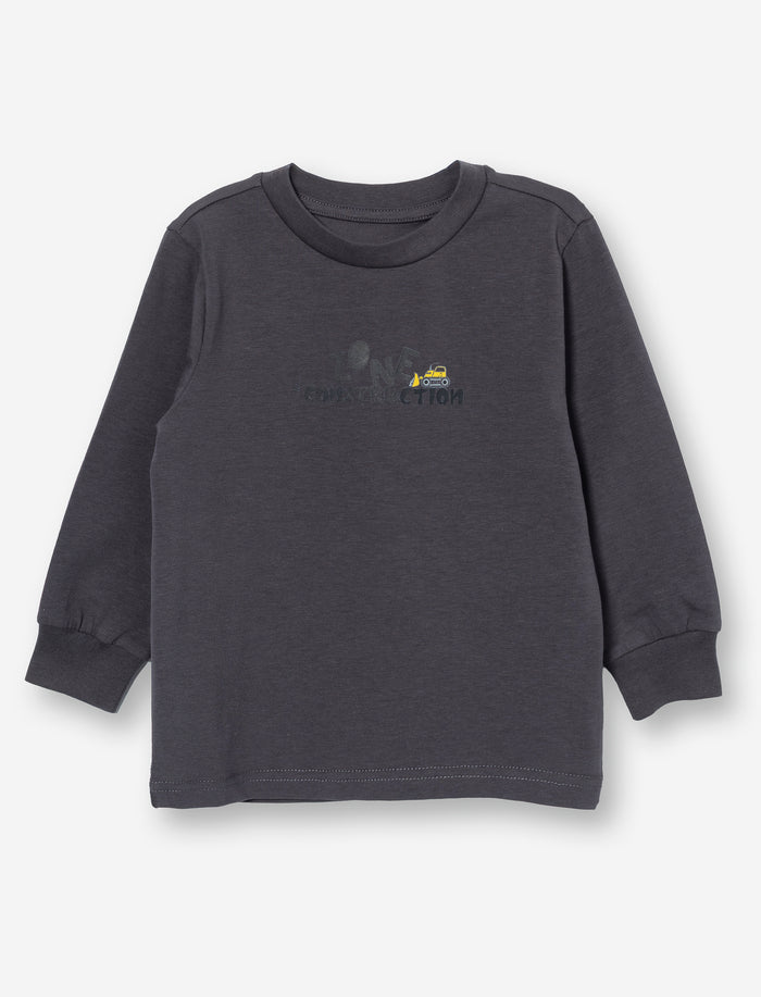 T-shirt imprimé à manches longues pour bébé garçon