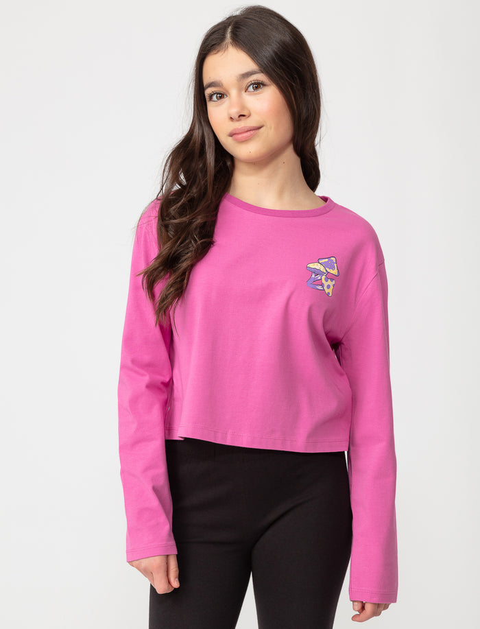T-shirt imprimé à manches longues