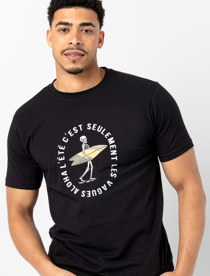 T-shirt imprimé au buste pour homme