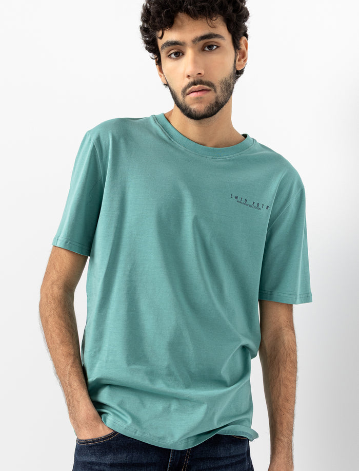 T-shirt imprimé au dos