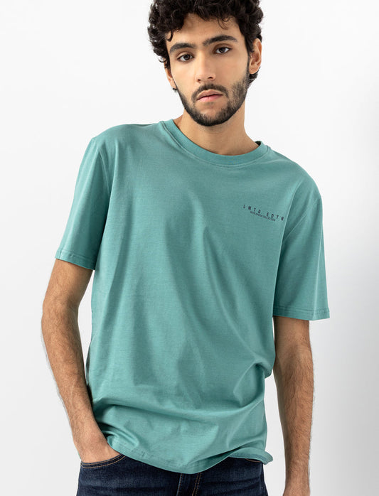 T-shirt imprimé au dos