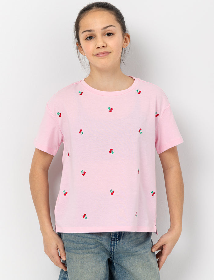 T-shirt imprimé cerises