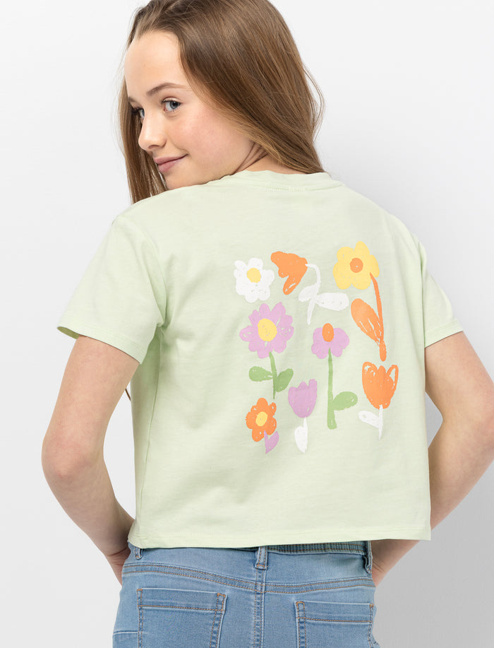 T-shirt imprimé col rond