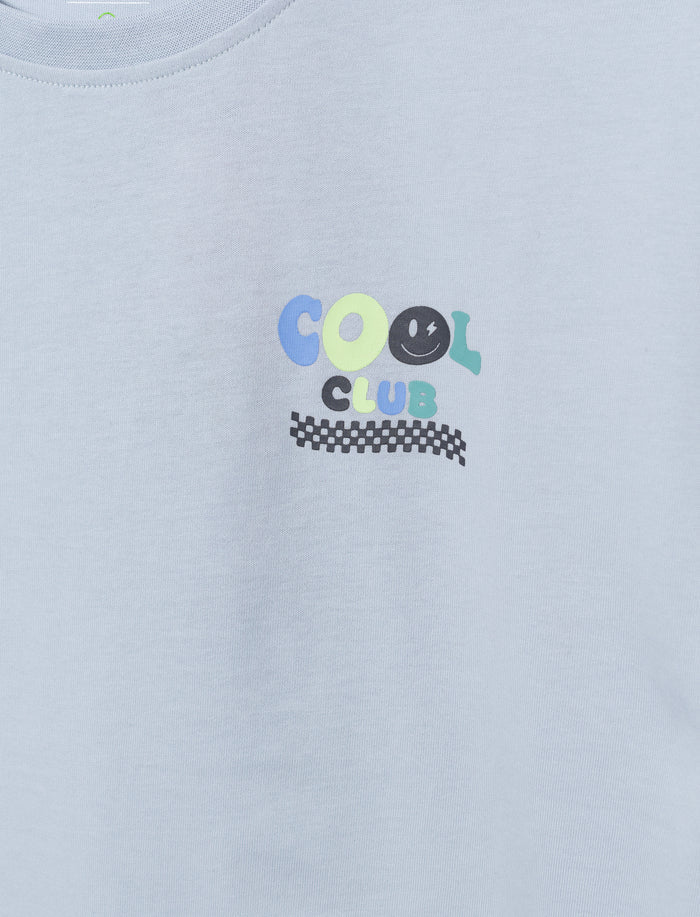 T-shirt imprimé "Cool Club"