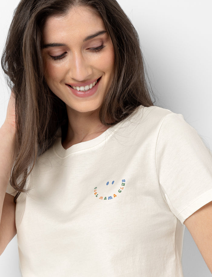 T-shirt imprimé "Cool Mama Club"