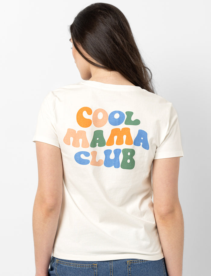 T-shirt imprimé "Cool Mama Club"