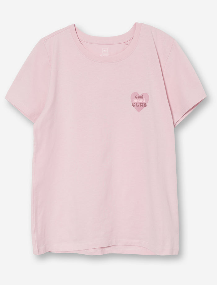 T-shirt imprimé "Cool Mami Club"