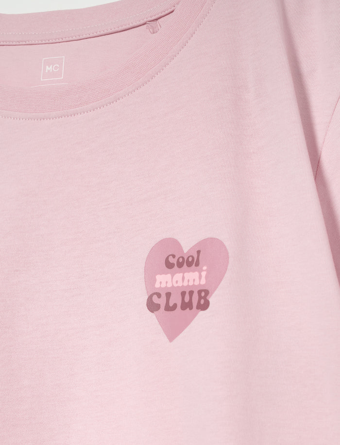 T-shirt imprimé "Cool Mami Club"