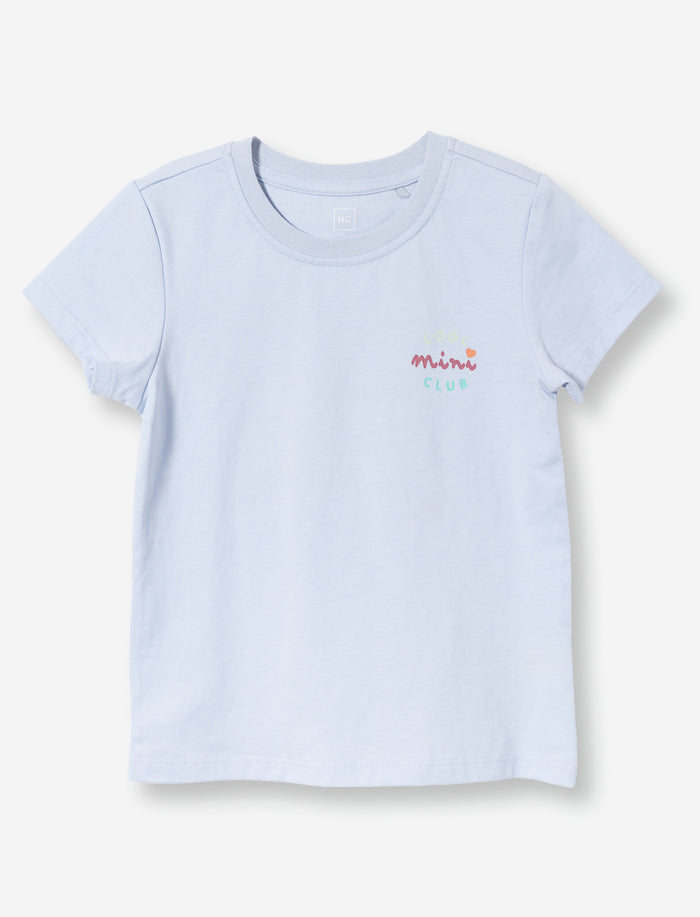 T-shirt imprimé "Cool Mini Club"
