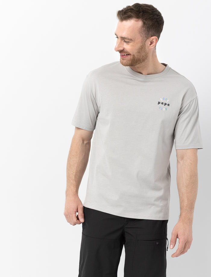 T-shirt imprimé "Cool Papa Club"