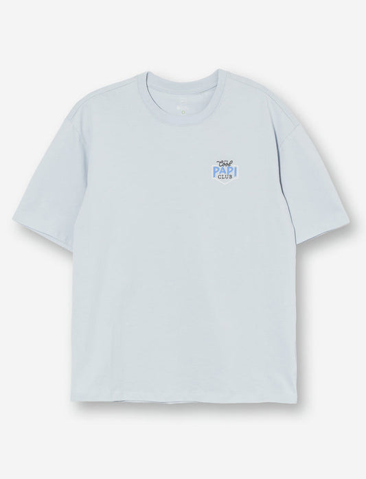 T-shirt imprimé "Cool Papi Club"