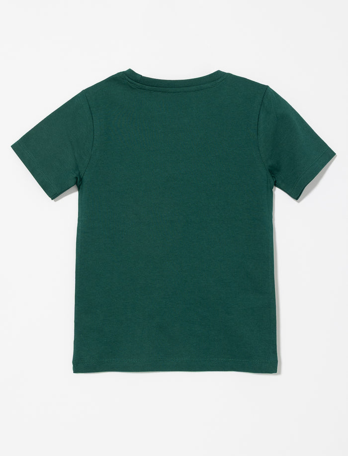 T-shirt imprimé en coton bio - petit garçon