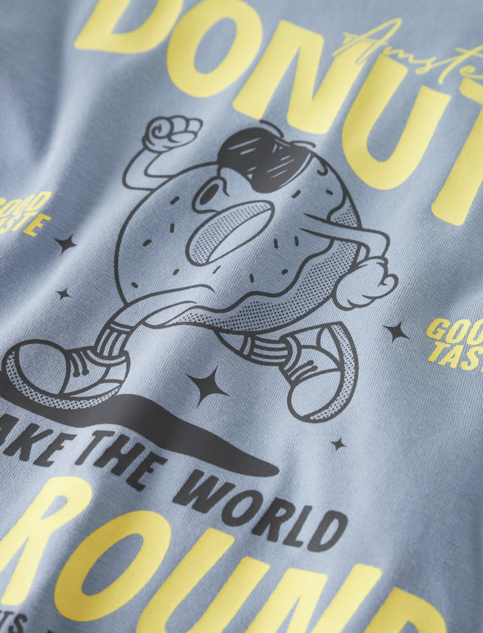 T-shirt imprimé en coton bio pour petit garçon