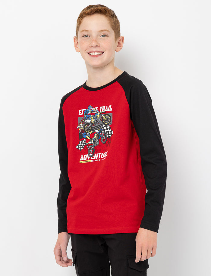 T-shirt imprimé en coton bio