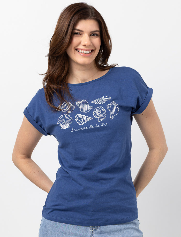 T-shirt manches dolman imprimé