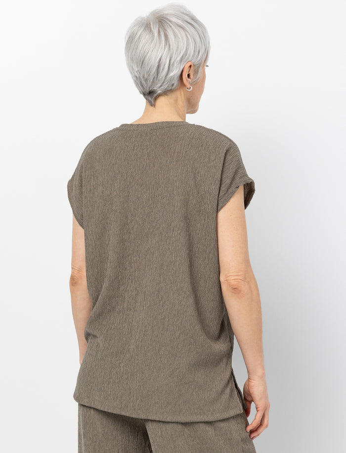 T-shirt texturé
