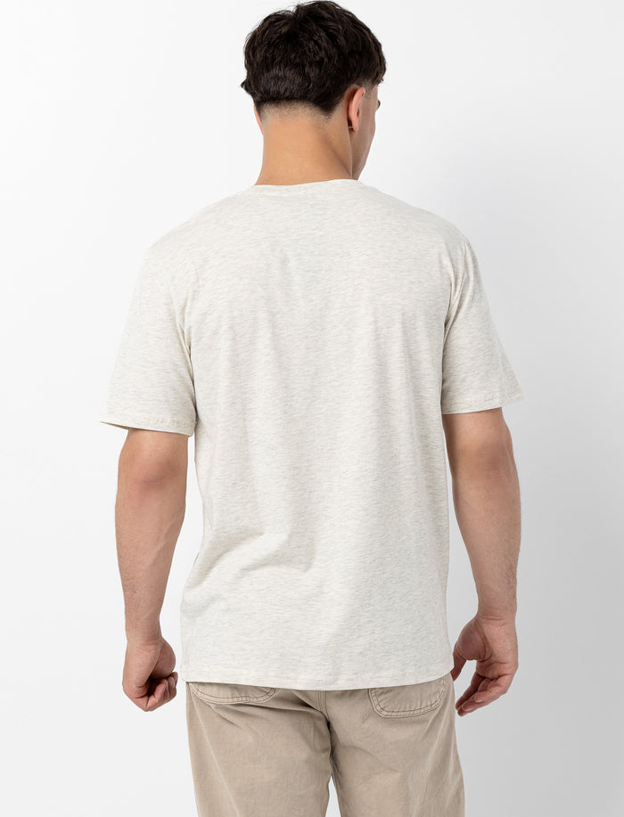 T-shirt uni à  col rond pour homme