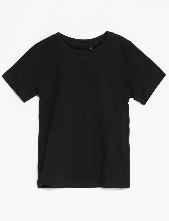 T-shirt uni à col rond
