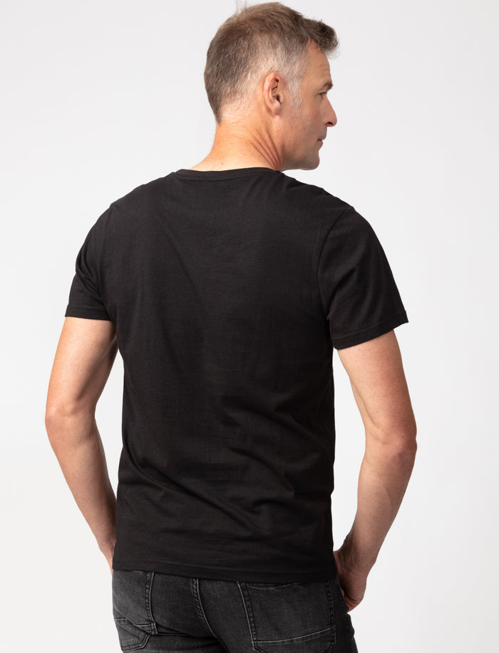 T-shirt uni à col rond
