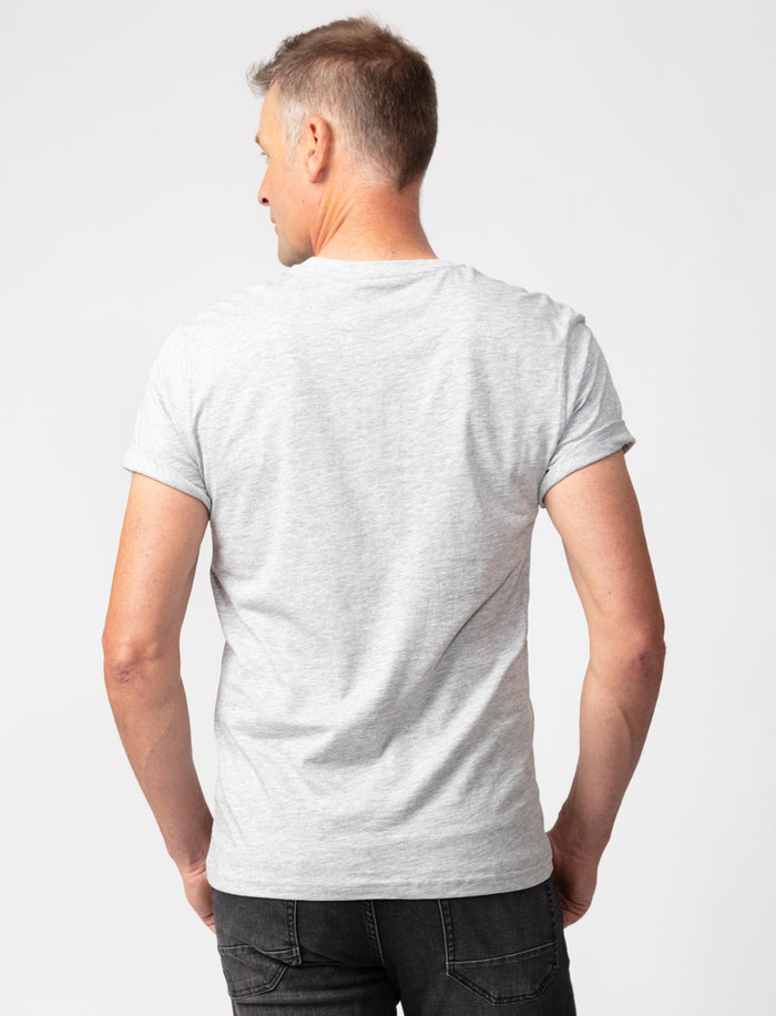 T-shirt uni à col rond