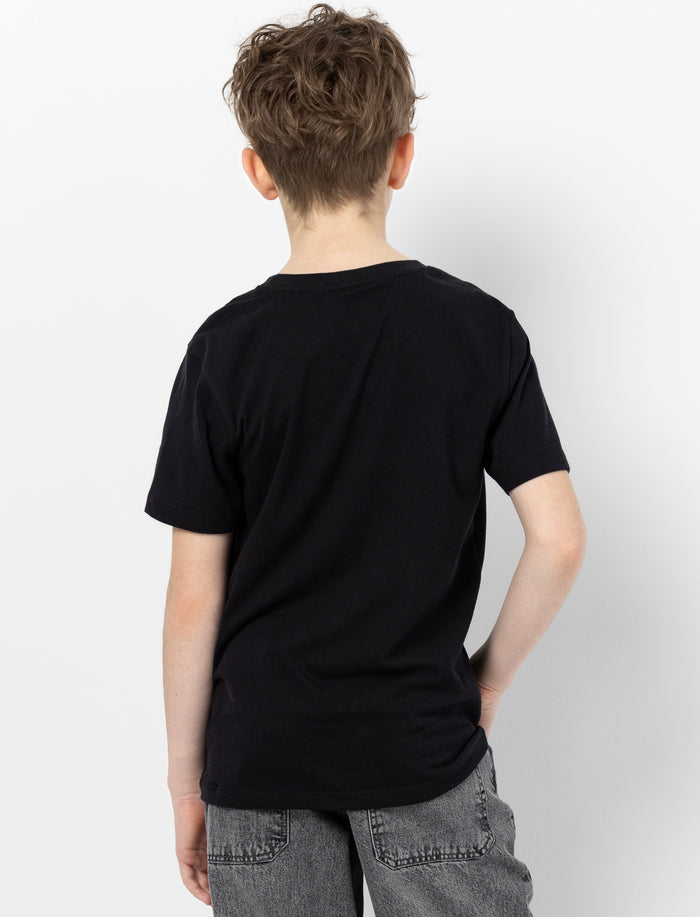 T-shirt uni à manches courtes pour ado garçon