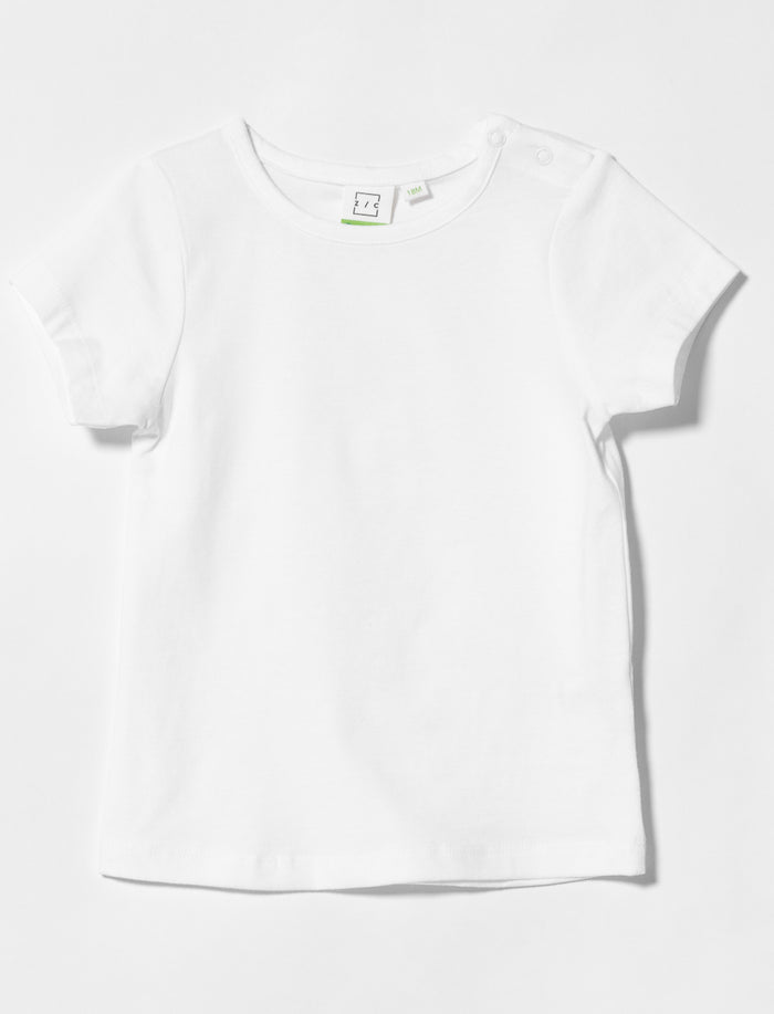 T-shirt uni en coton bio