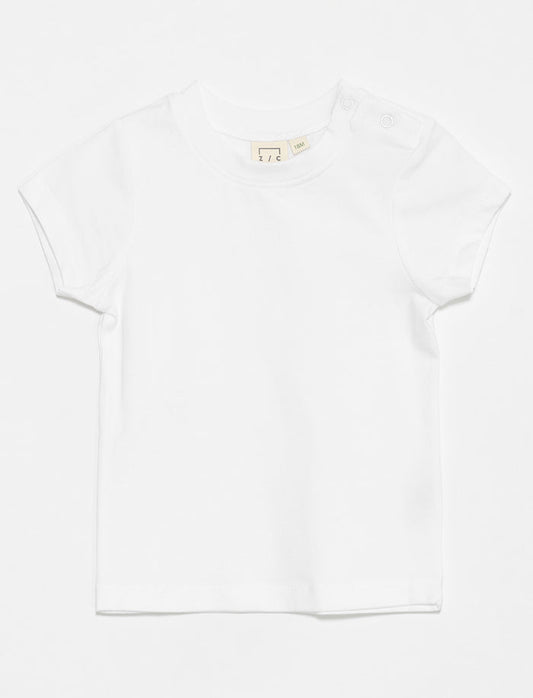 T-shirt uni en coton bio