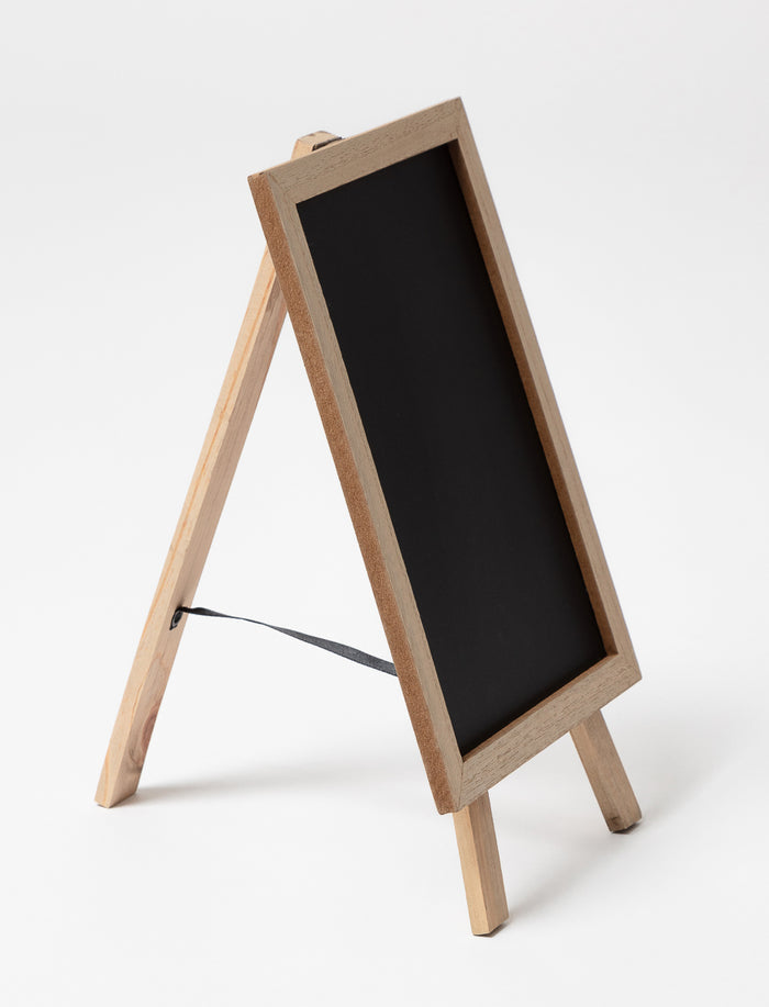 Tableau en bois style chevalet