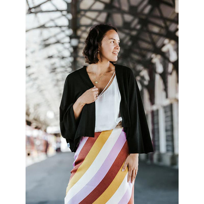 Hello Friday Tallulah Cardigan – Black | Koop.co.nz