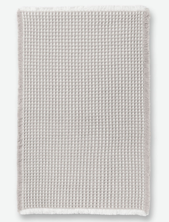 Tapis de bain à texture gaufrée