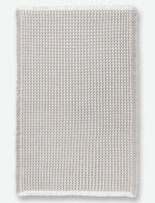 Tapis de bain à texture gaufrée