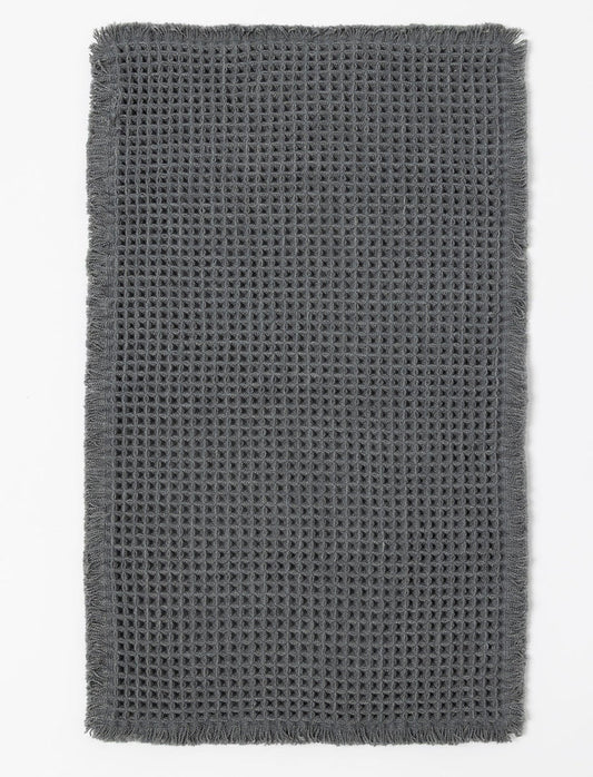 Tapis de bain antidérapant à texture gaufrée