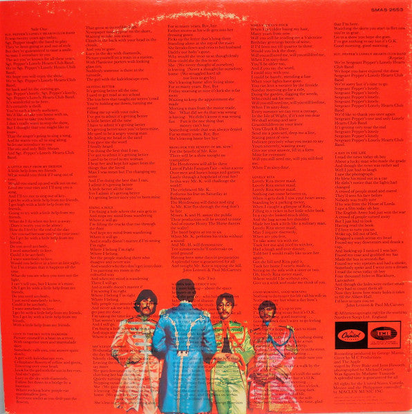 The Beatles - Sgt. Pepper's Lonely Hearts Club Band (LP) [US] 1976 RP (Very Good Plus (VG+))