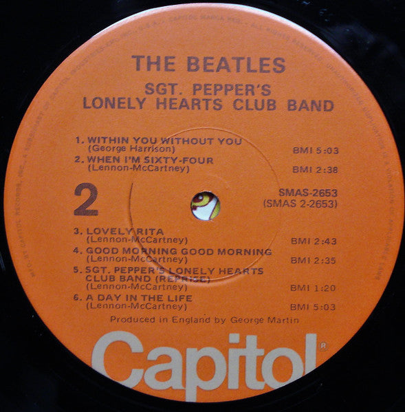 The Beatles - Sgt. Pepper's Lonely Hearts Club Band (LP) [US] 1976 RP (Very Good Plus (VG+))