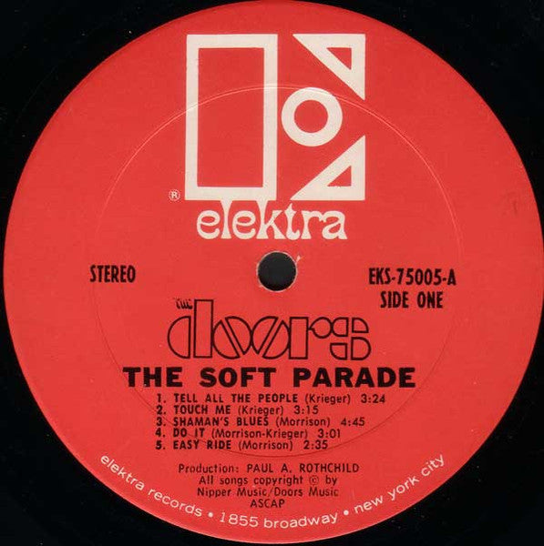 The Doors - The Soft Parade (LP) [US] 1970 RP (Mint (M))