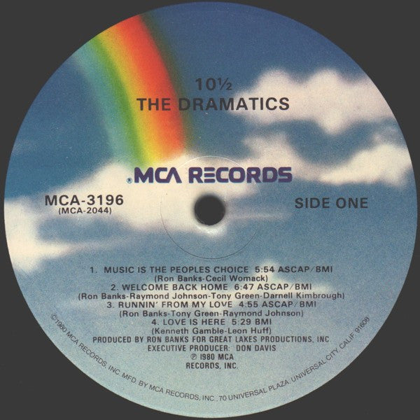 The Dramatics - 10½ (LP) [US] 1st (Mint (M))