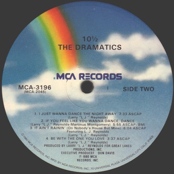 The Dramatics - 10½ (LP) [US] 1st (Mint (M))