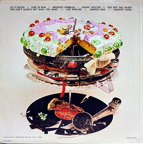 The Rolling Stones - Let It Bleed (LP) [US] RP (Mint (M))