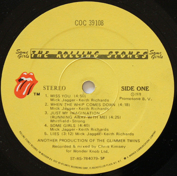 The Rolling Stones - Some Girls (LP) [US] 1st (Very Good Plus (VG+))
