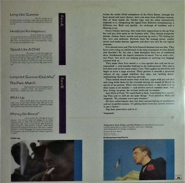 The Style Council - Introducing The Style Council (LP) [Netherlands] 1st (Near Mint (NM or M-))
