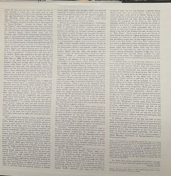 Thelonious Monk - At The Five Spot (LP, LP) [US] 1977 RP (Very Good Plus (VG+))