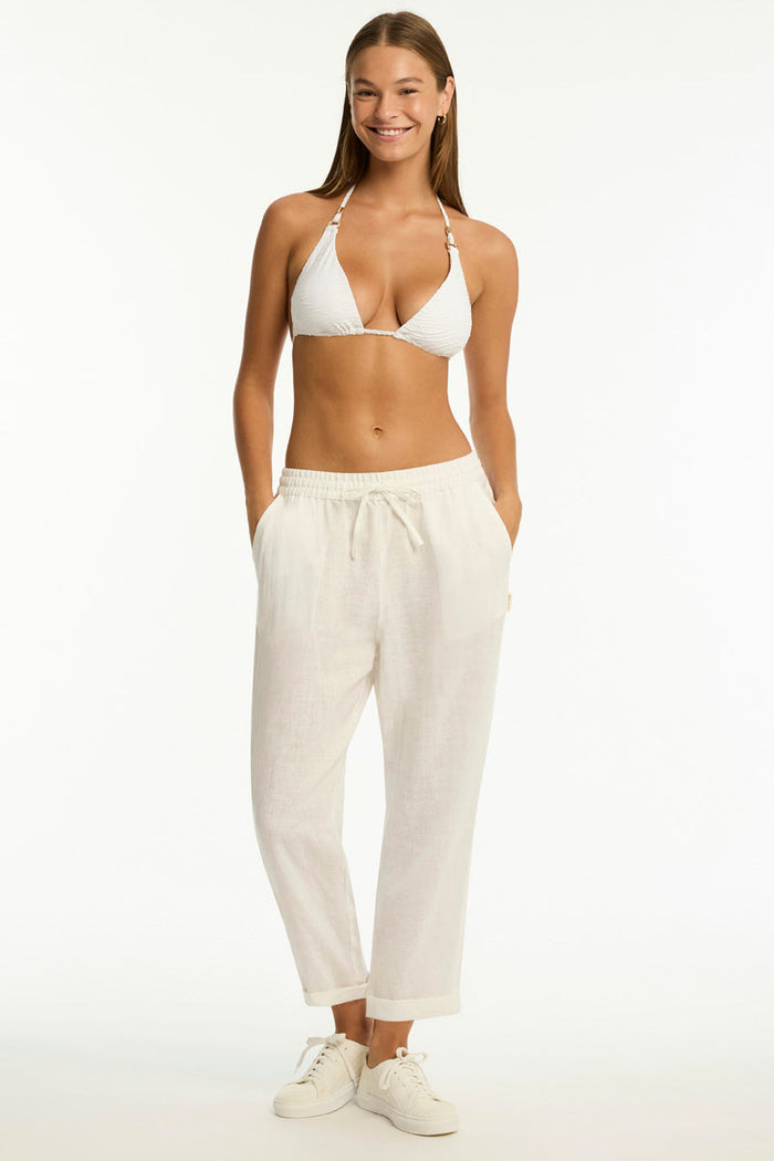 Tidal Linen Beachcomber Pant in  | Sea Level Australia