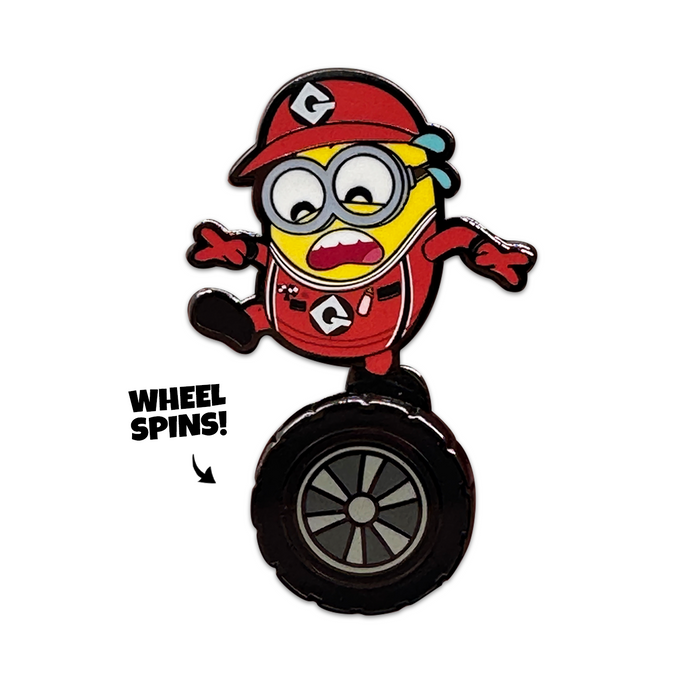 Tire Minion  Spinning Pin