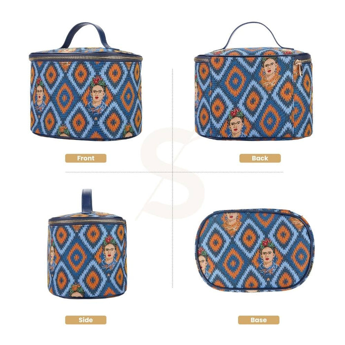 TOIL-FKICON | FRIDA KAHLO ICON TOILETRY VANITY TRAVEL BAG