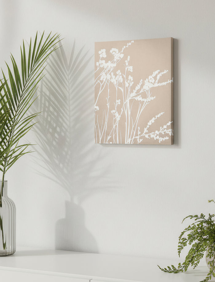 Toile texturée - branches