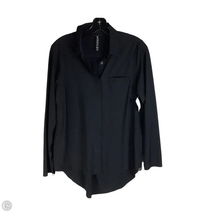 Top Long Sleeve By Athleta In Black, Size: Xs