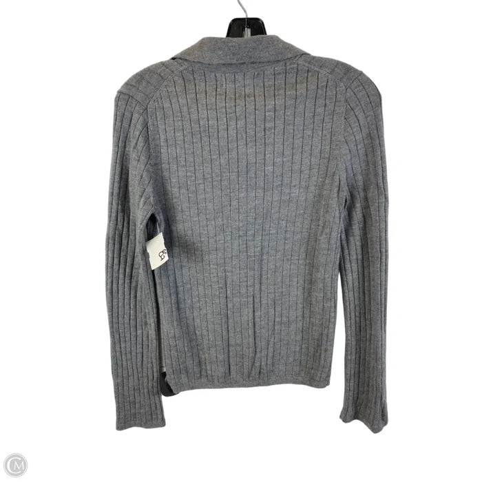 Top Long Sleeve By Banana Republic In Grey, Size: S
